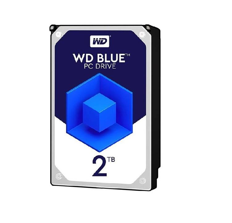 هارددیسک اینترنال استوک وسترن دیجیتال مدل Blue ظرفیت 2TB